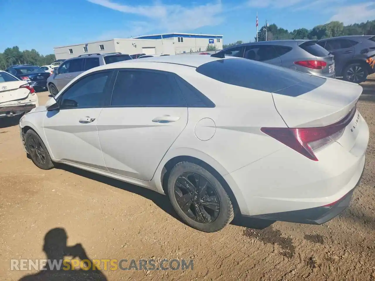 2 Photograph of a damaged car KMHLM4AG5MU104403 HYUNDAI ELANTRA 2021