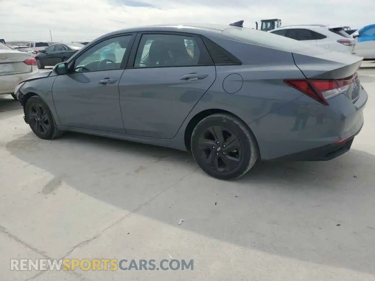 2 Photograph of a damaged car KMHLM4AG5MU130077 HYUNDAI ELANTRA 2021
