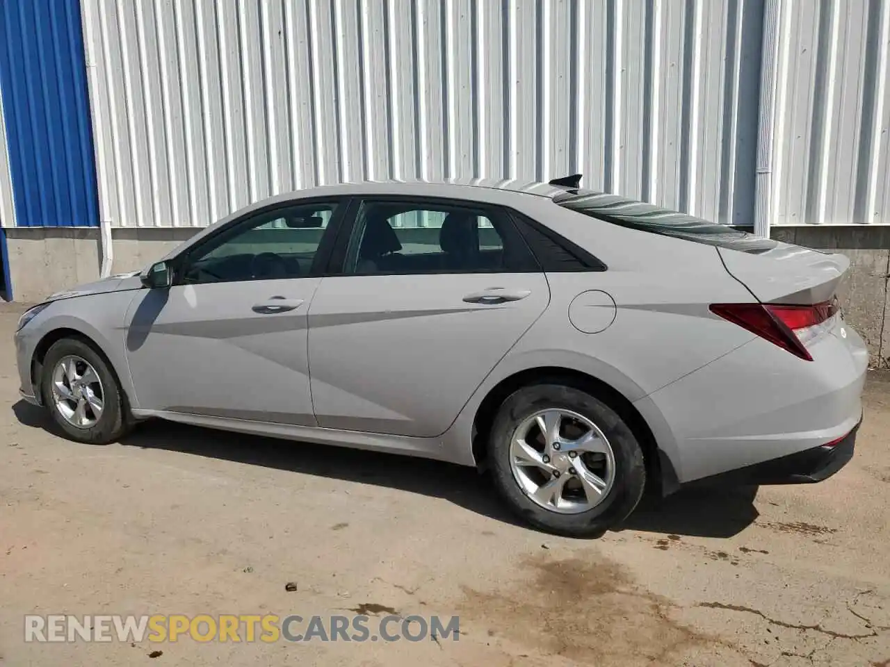 2 Photograph of a damaged car KMHLM4AGXMU071303 HYUNDAI ELANTRA 2021