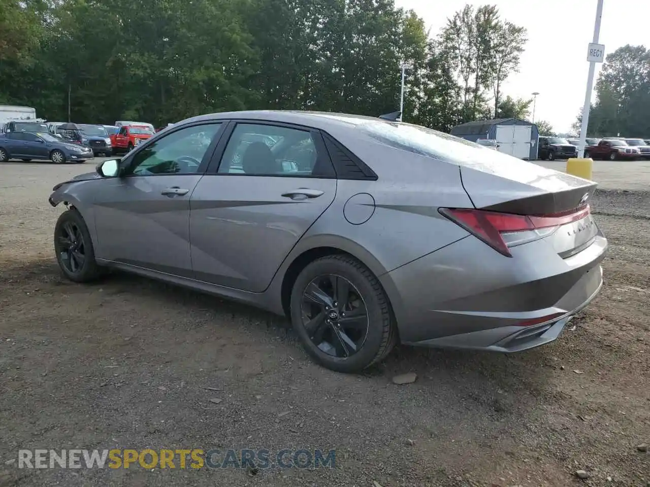 2 Photograph of a damaged car KMHLM4AGXMU091809 HYUNDAI ELANTRA 2021