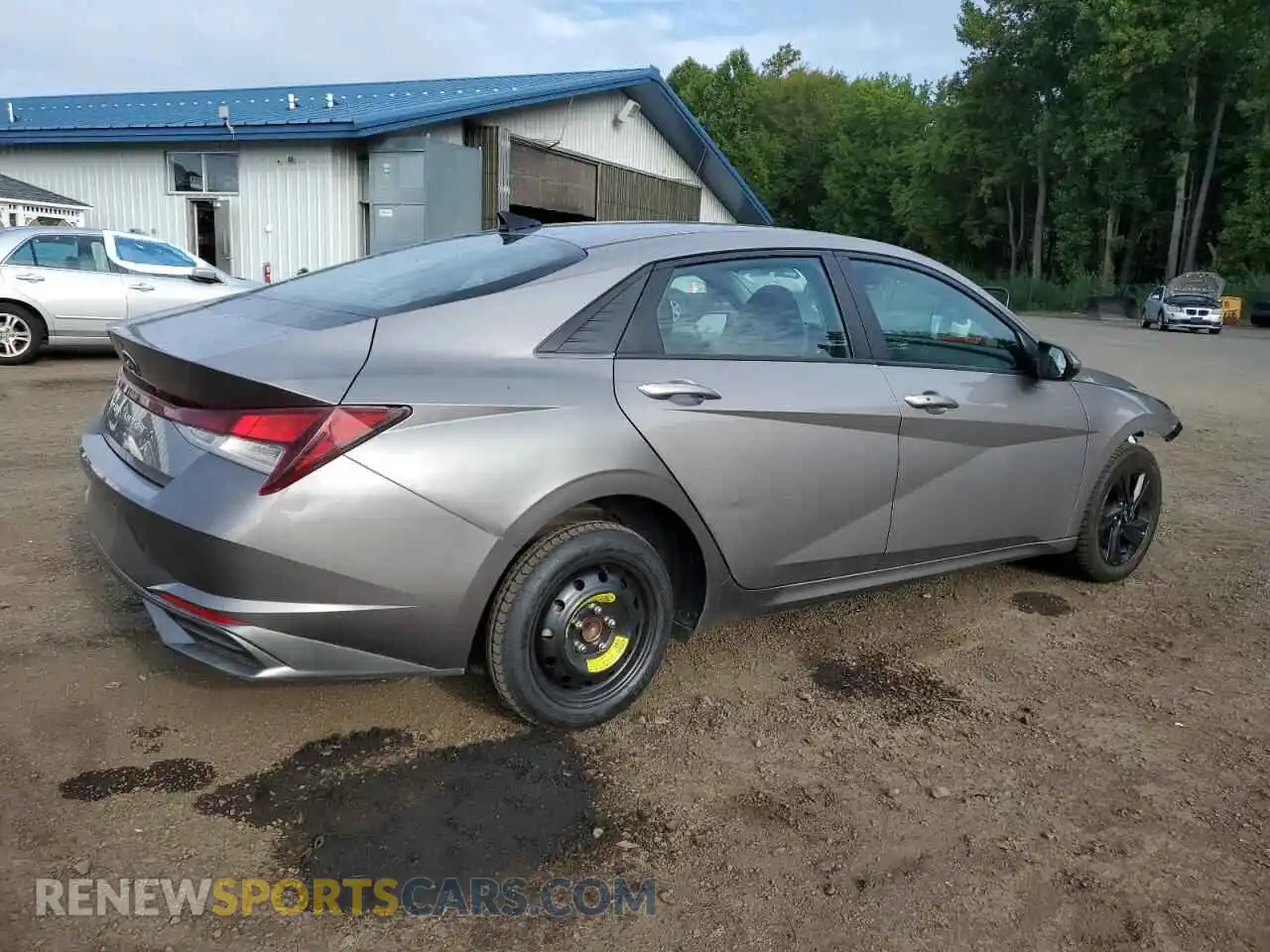 3 Photograph of a damaged car KMHLM4AGXMU091809 HYUNDAI ELANTRA 2021