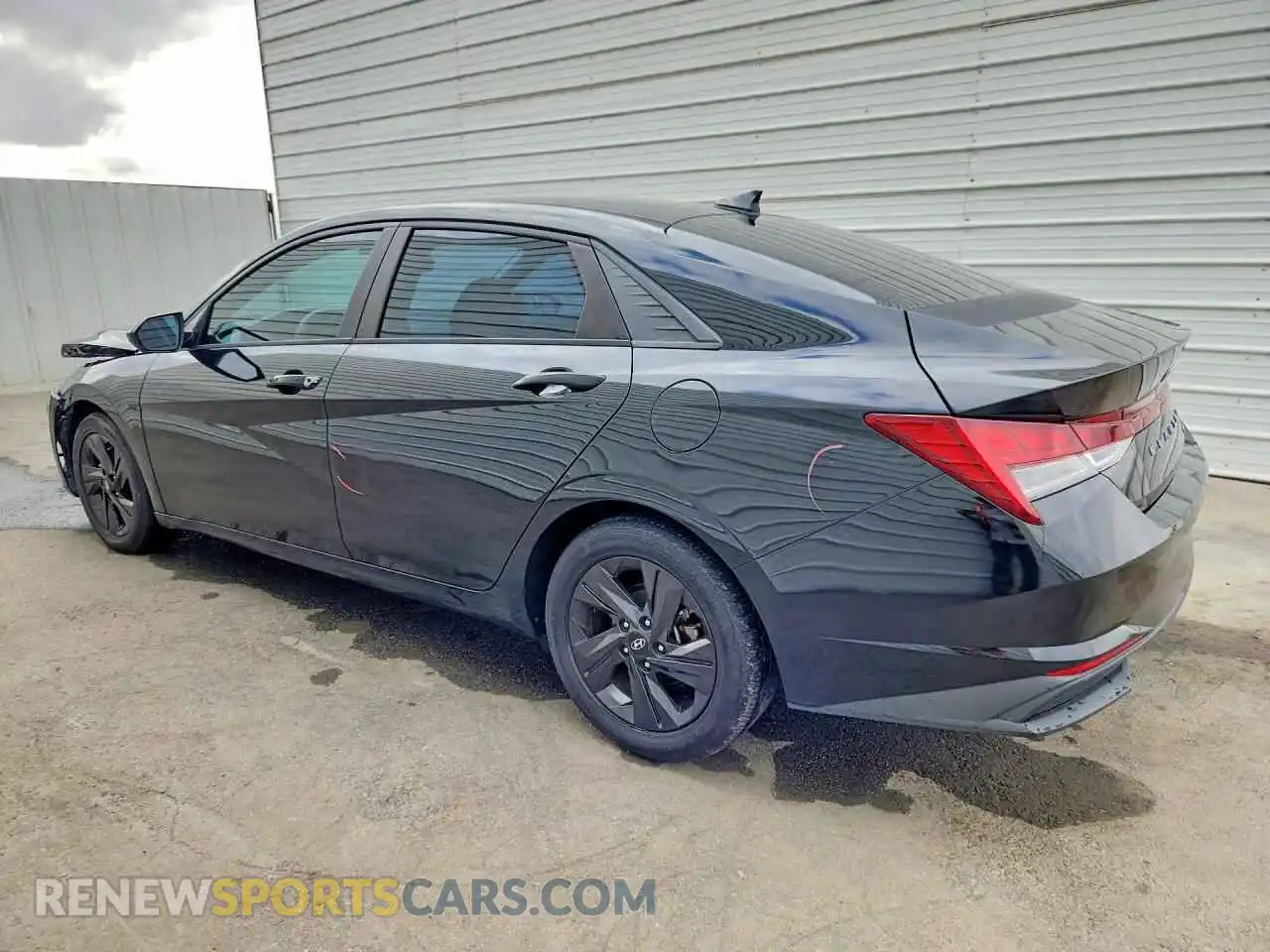 2 Photograph of a damaged car KMHLM4AJXMU006284 HYUNDAI ELANTRA 2021
