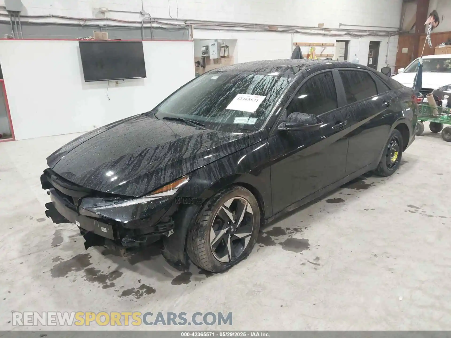 2 Photograph of a damaged car KMHLP4AG6MU065070 HYUNDAI ELANTRA 2021