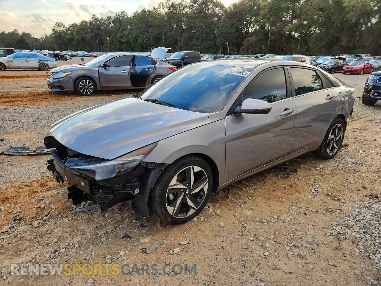1 fotografías del automóvil dañado KMHLP4AG6MU171941 HYUNDAI ELANTRA 2021