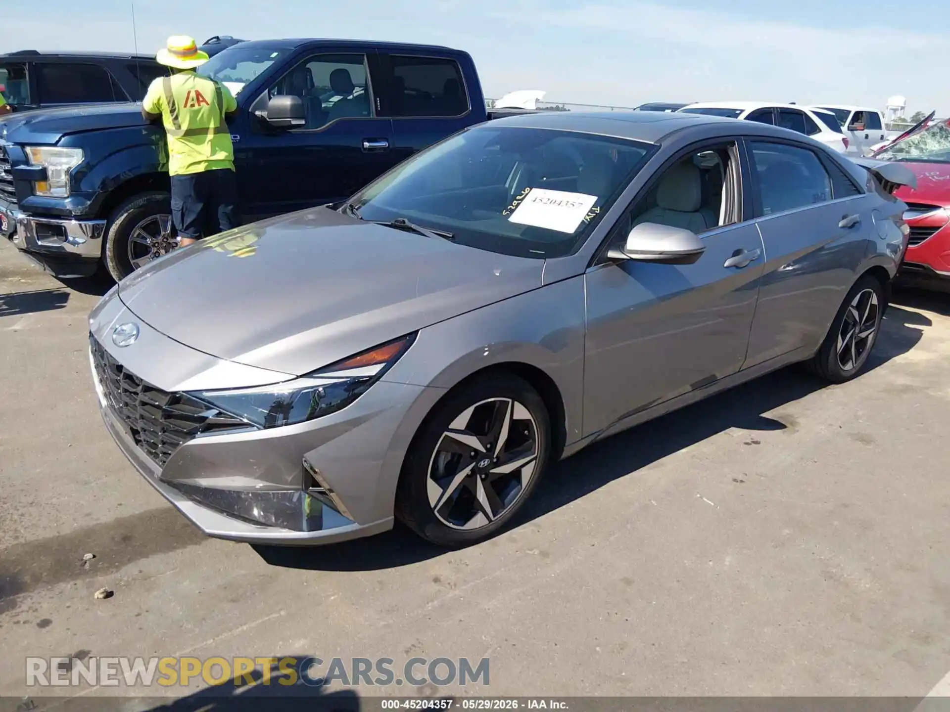 2 Photograph of a damaged car KMHLP4AGXMU099898 HYUNDAI ELANTRA 2021