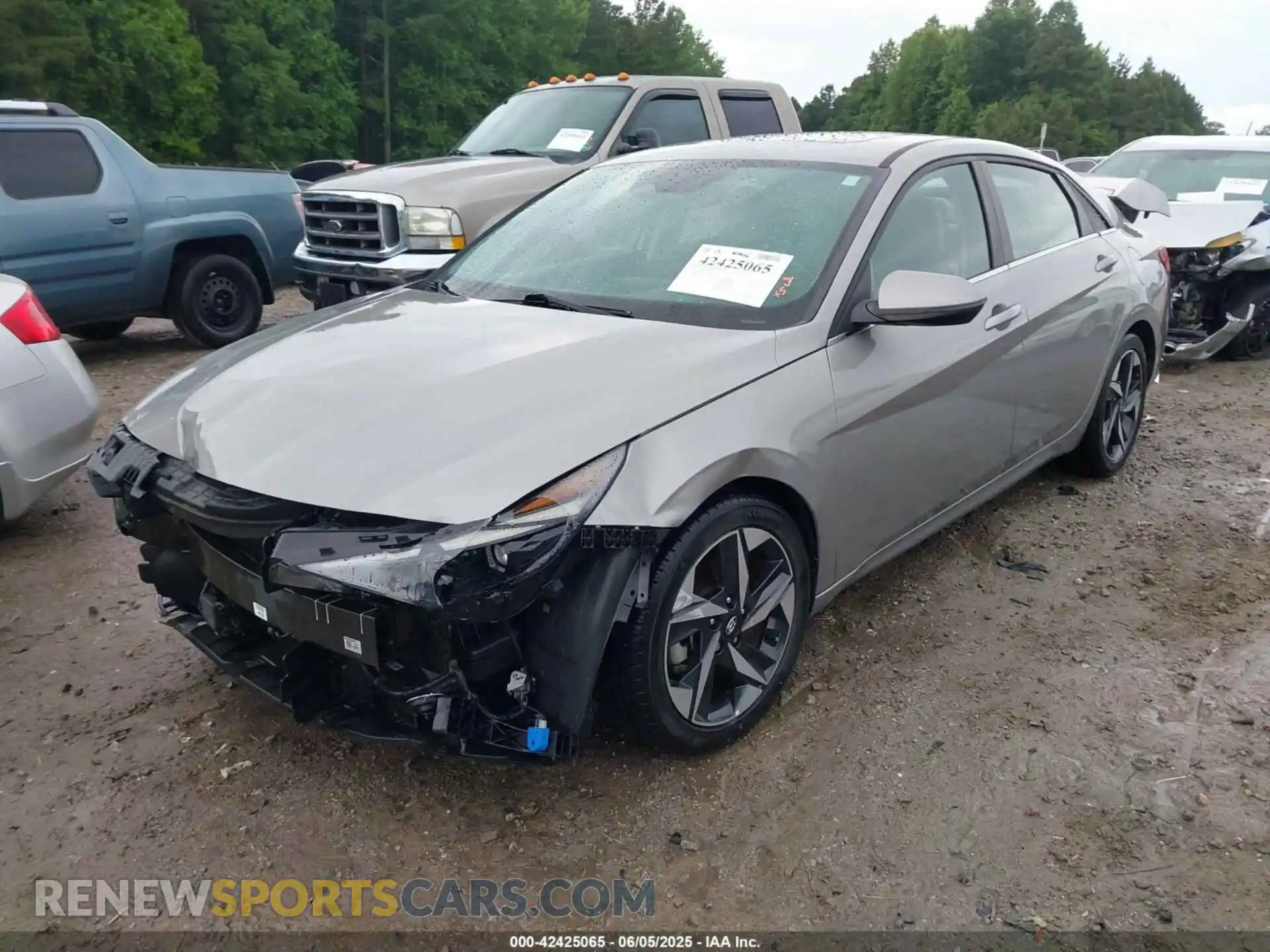 2 Photograph of a damaged car KMHLP4AGXMU116988 HYUNDAI ELANTRA 2021