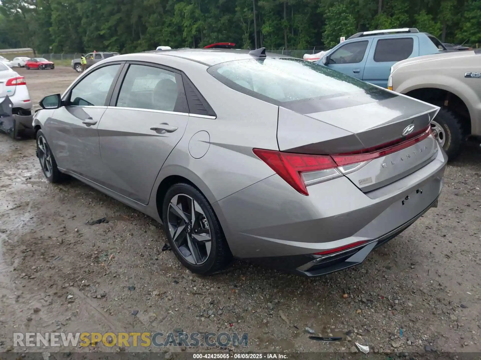 3 Photograph of a damaged car KMHLP4AGXMU116988 HYUNDAI ELANTRA 2021