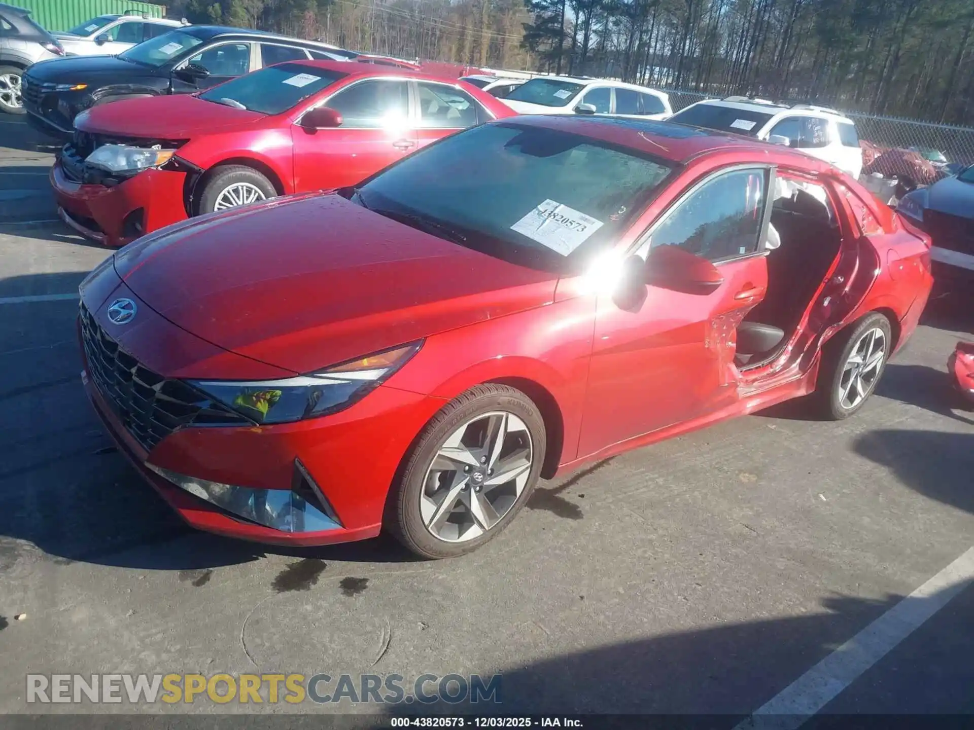 2 Photograph of a damaged car KMHLP4AGXMU118613 HYUNDAI ELANTRA 2021