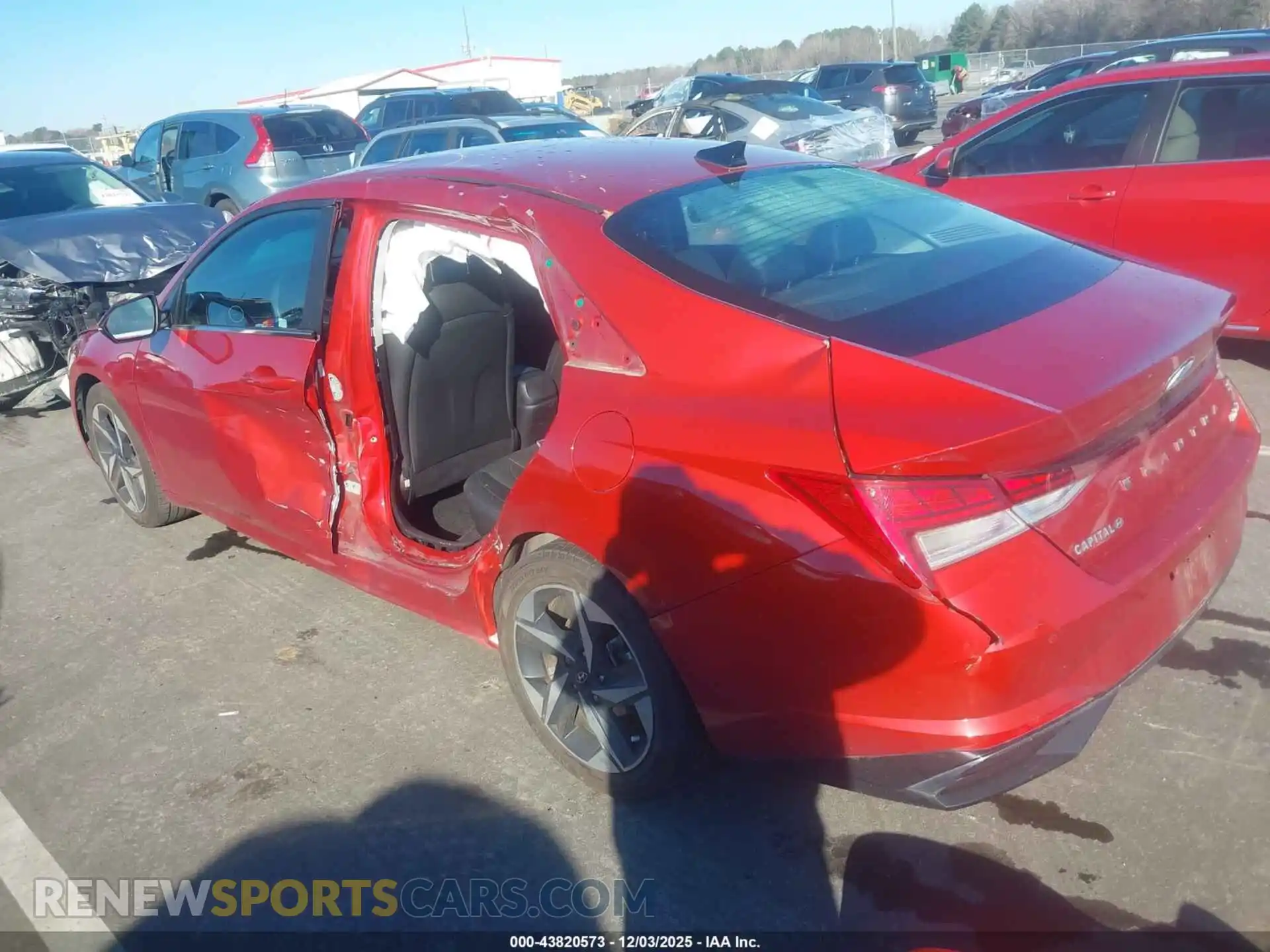 3 Photograph of a damaged car KMHLP4AGXMU118613 HYUNDAI ELANTRA 2021
