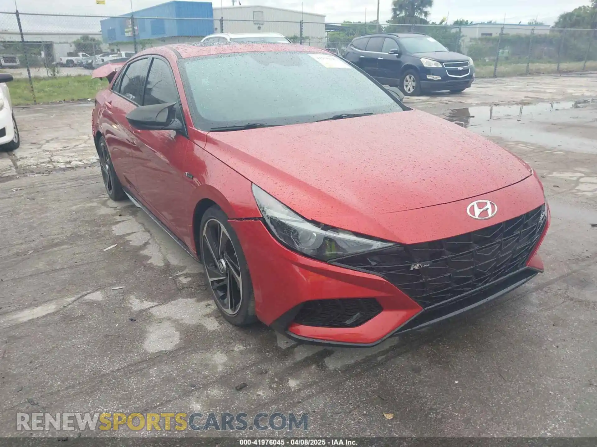 1 Фотография поврежденного автомобиля KMHLR4AF2MU187992 HYUNDAI ELANTRA 2021