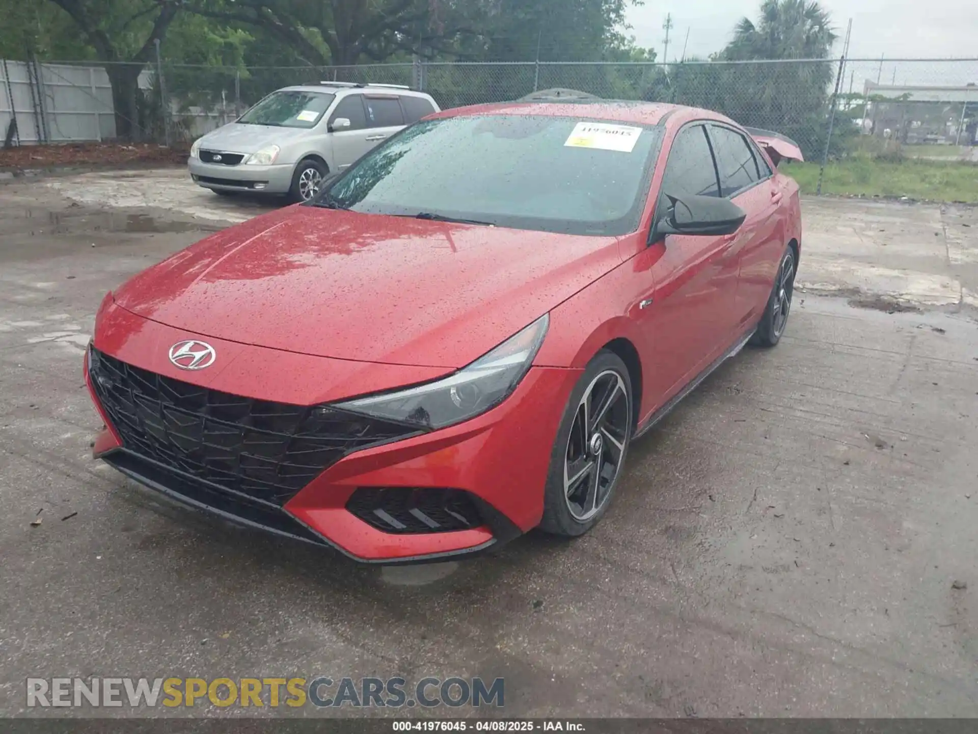 2 Фотография поврежденного автомобиля KMHLR4AF2MU187992 HYUNDAI ELANTRA 2021