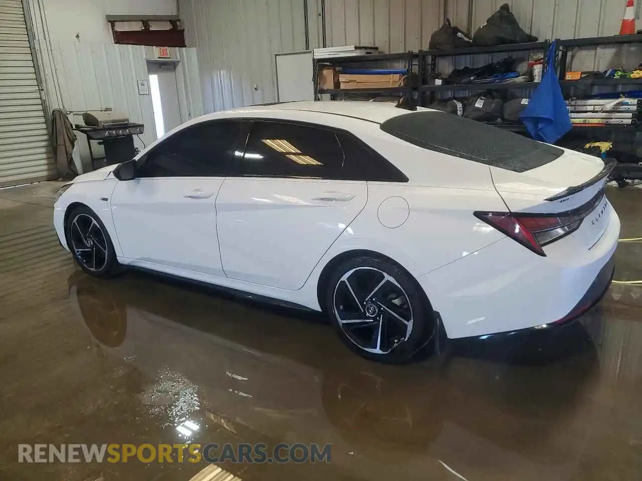 2 Photograph of a damaged car KMHLR4AF4MU184544 HYUNDAI ELANTRA 2021