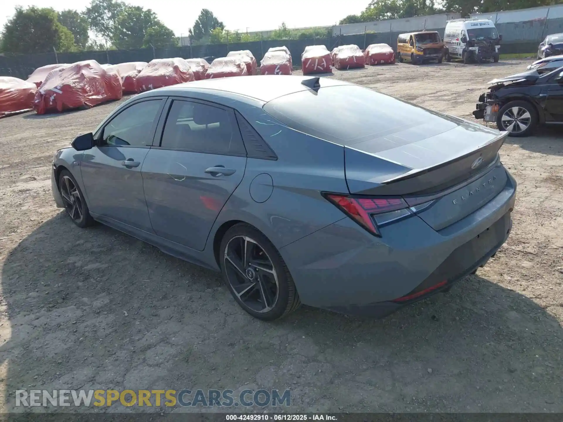 3 Фотография поврежденного автомобиля KMHLR4AFXMU130407 HYUNDAI ELANTRA 2021