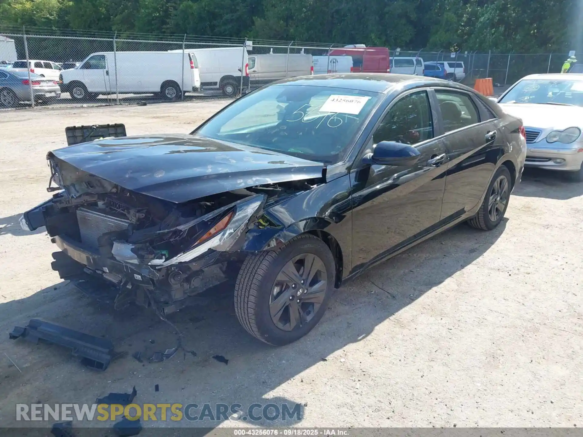 2 Photograph of a damaged car KMHLS4AG0MU095616 HYUNDAI ELANTRA 2021