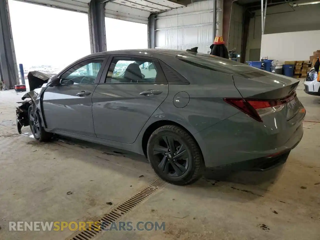 2 Photograph of a damaged car KMHLS4AG0MU126900 HYUNDAI ELANTRA 2021