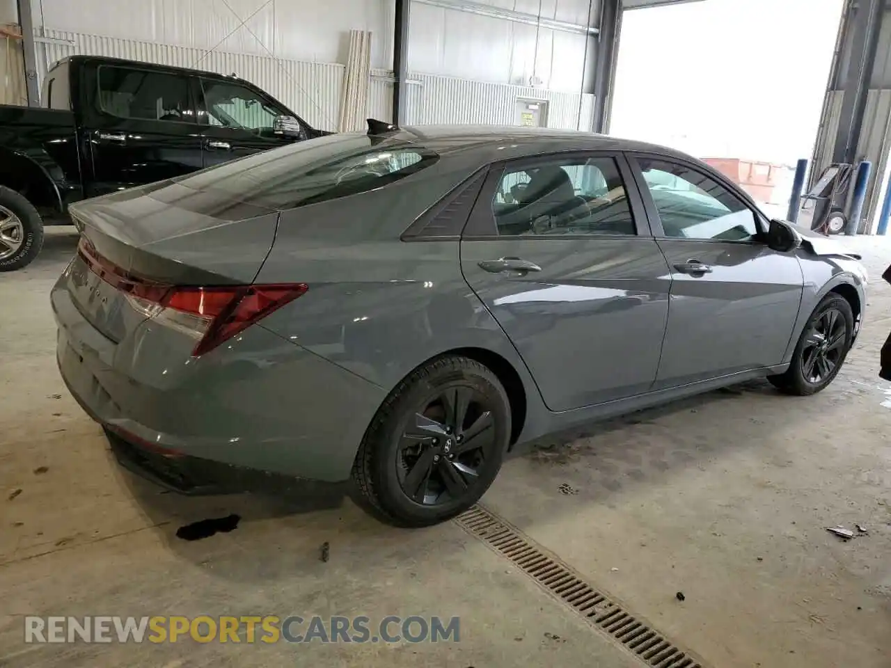 3 Photograph of a damaged car KMHLS4AG0MU126900 HYUNDAI ELANTRA 2021