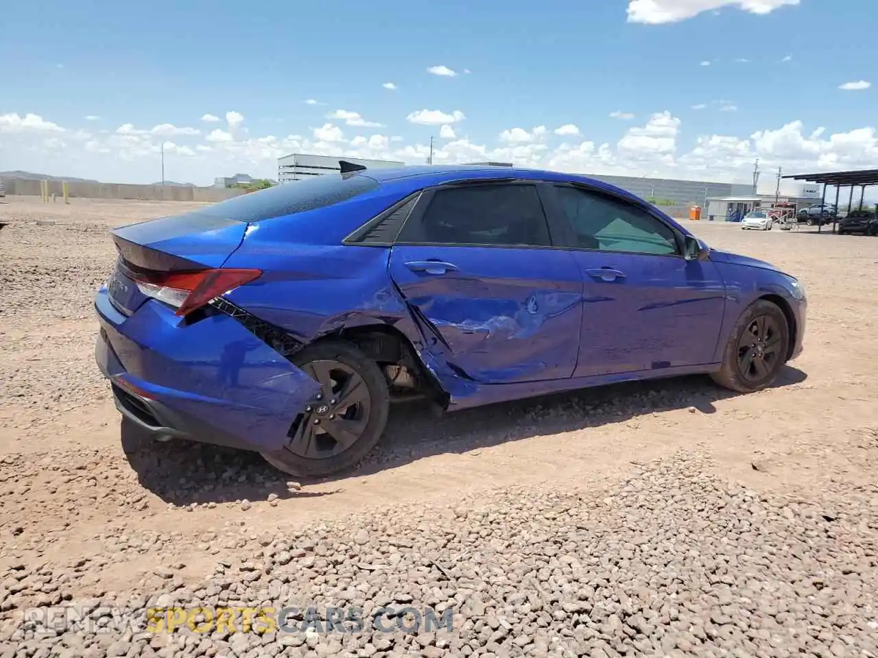 3 Photograph of a damaged car KMHLS4AG0MU138061 HYUNDAI ELANTRA 2021