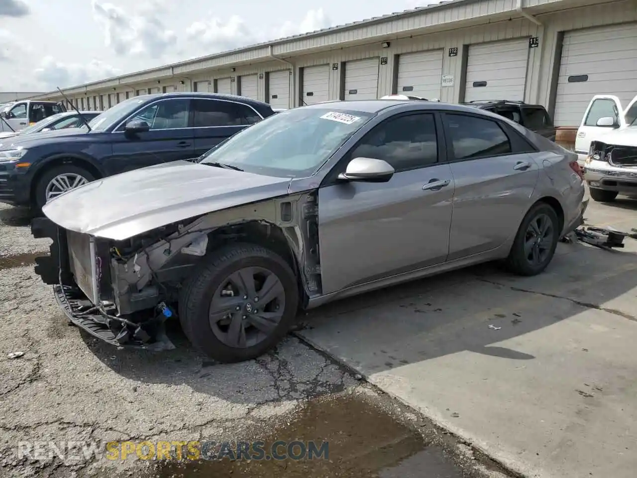 1 Photograph of a damaged car KMHLS4AG0MU210909 HYUNDAI ELANTRA 2021