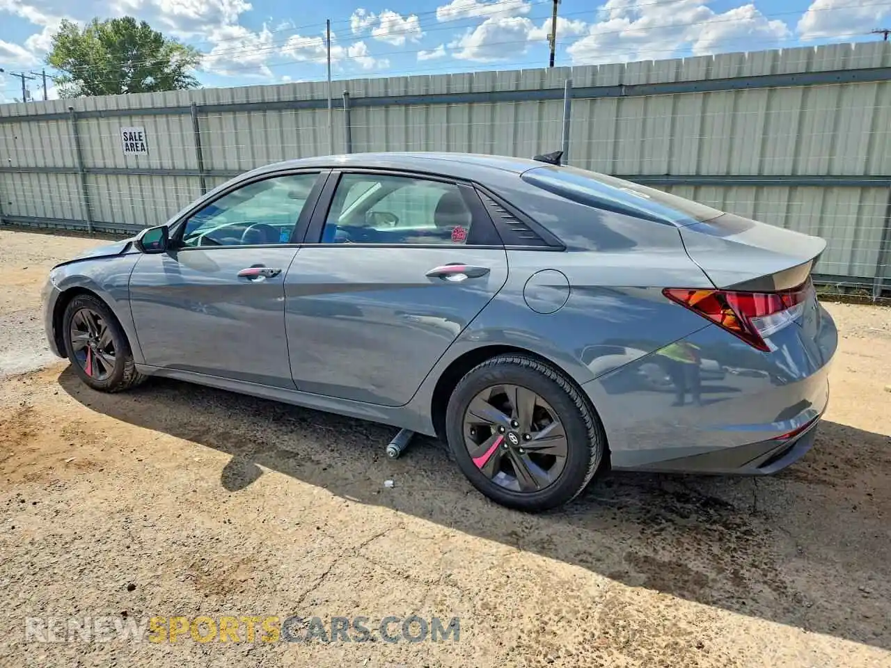 2 Photograph of a damaged car KMHLS4AG1MU065265 HYUNDAI ELANTRA 2021