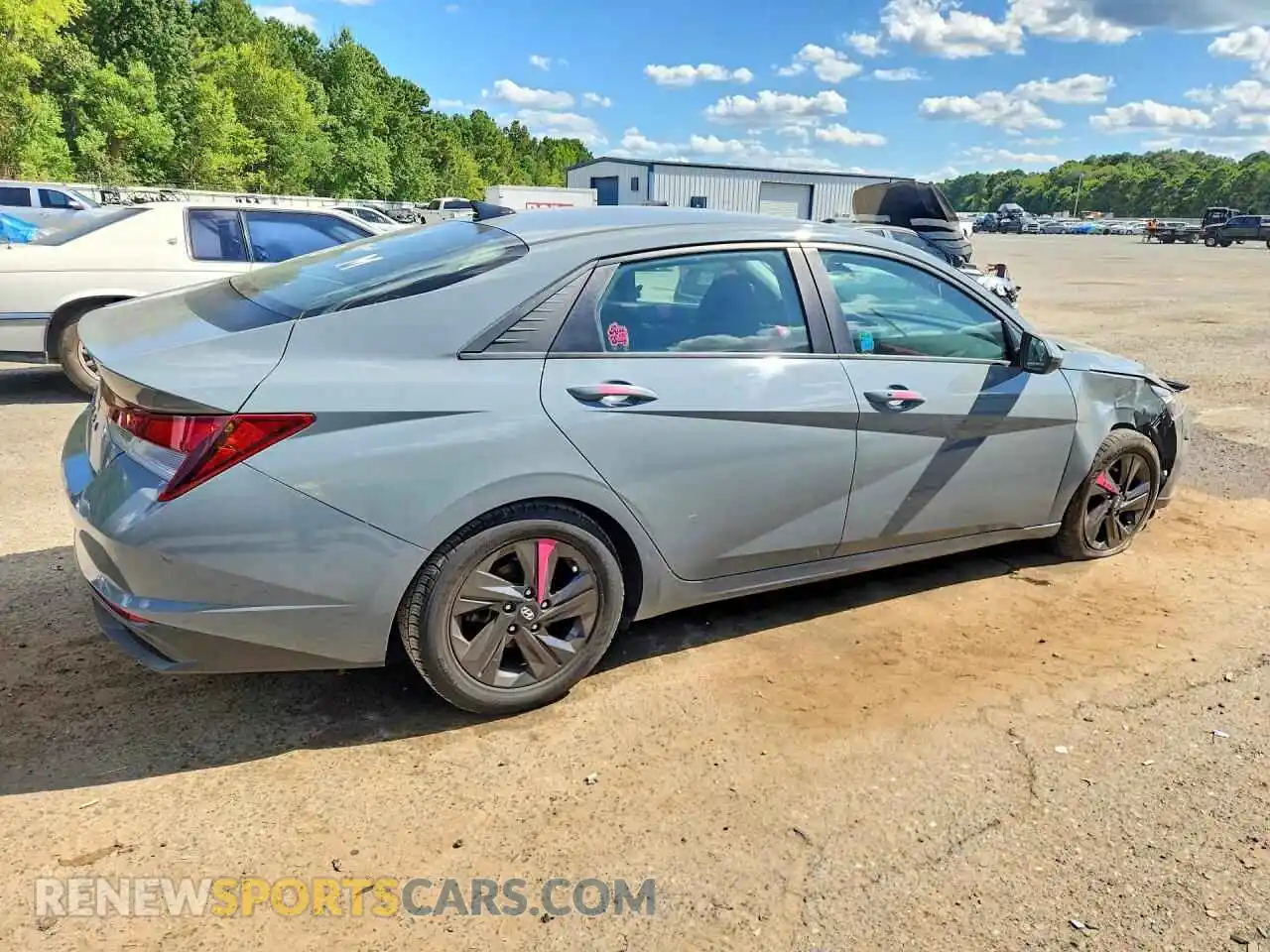 3 Photograph of a damaged car KMHLS4AG1MU065265 HYUNDAI ELANTRA 2021