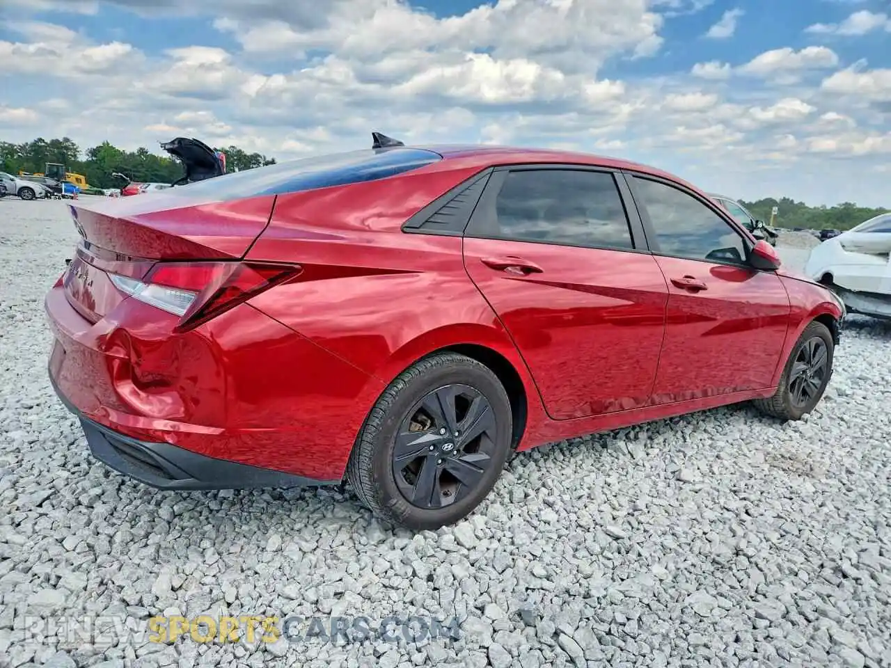 3 Photograph of a damaged car KMHLS4AG1MU122287 HYUNDAI ELANTRA 2021