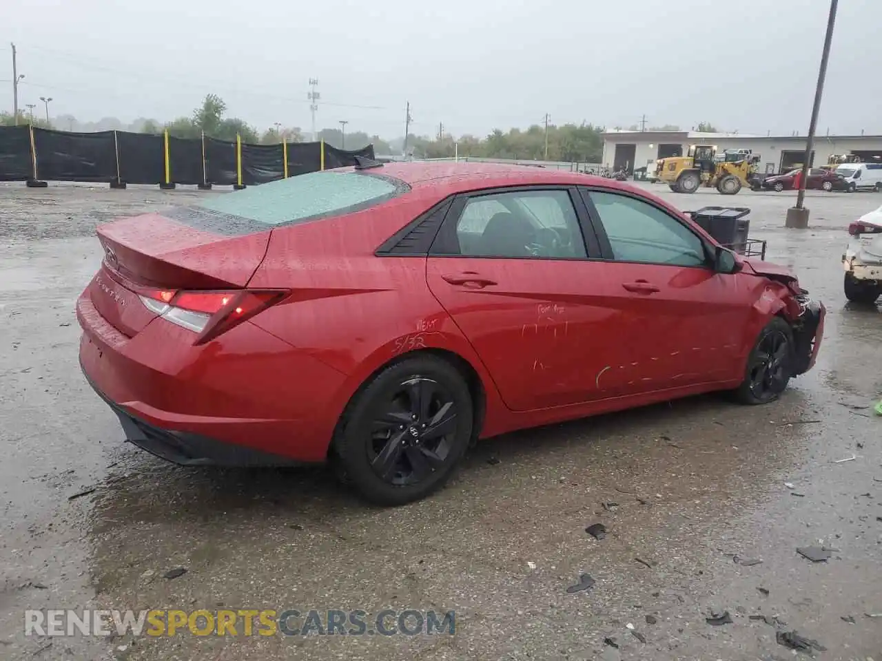 3 Photograph of a damaged car KMHLS4AG1MU122614 HYUNDAI ELANTRA 2021