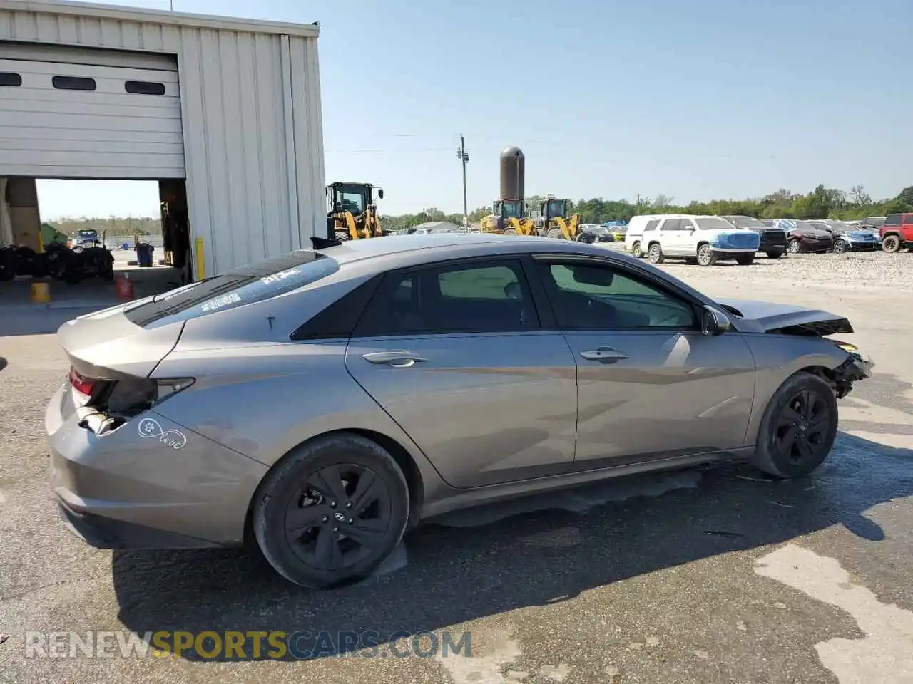 3 Photograph of a damaged car KMHLS4AG1MU190640 HYUNDAI ELANTRA 2021