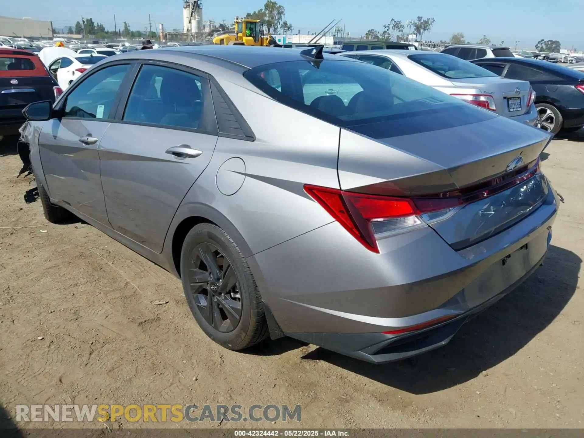3 Photograph of a damaged car KMHLS4AG1MU211633 HYUNDAI ELANTRA 2021