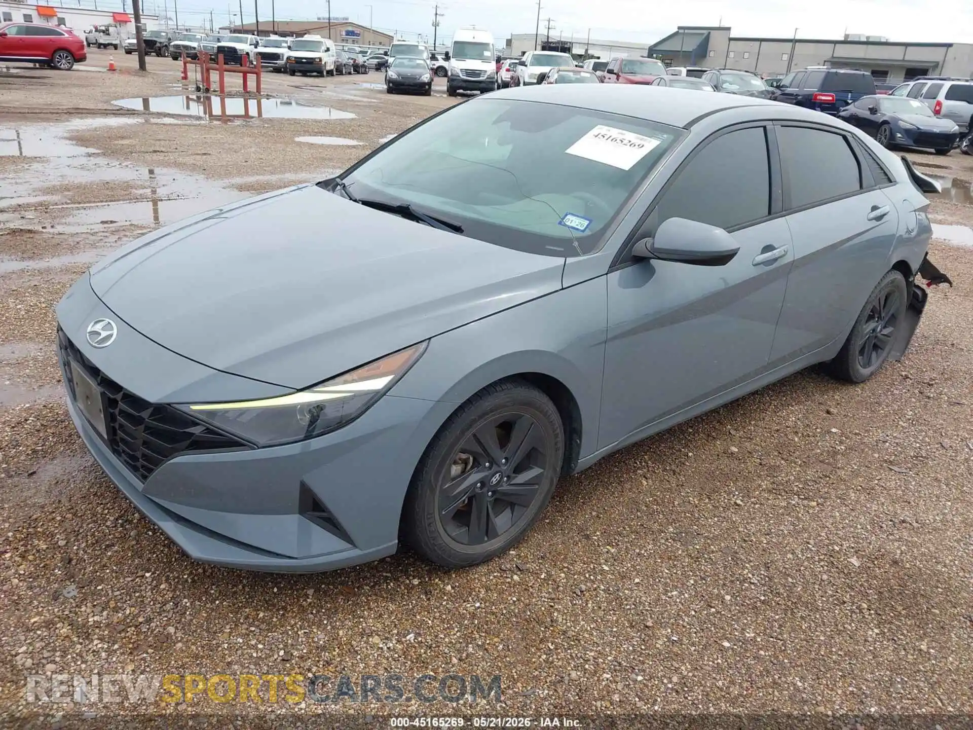 2 Photograph of a damaged car KMHLS4AG2MU065419 HYUNDAI ELANTRA 2021