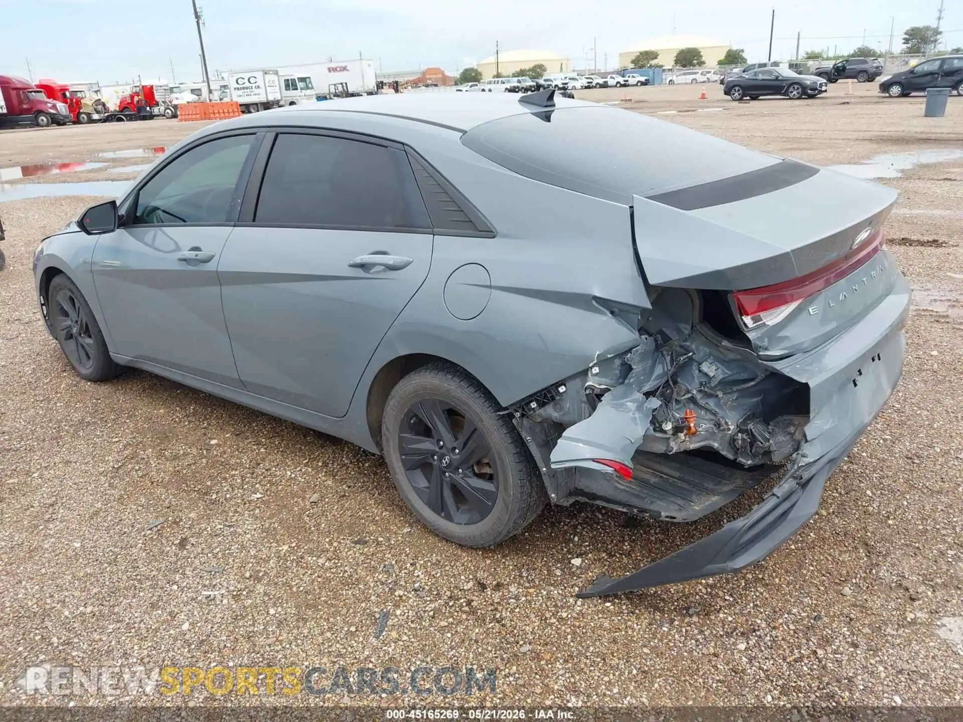 3 Photograph of a damaged car KMHLS4AG2MU065419 HYUNDAI ELANTRA 2021