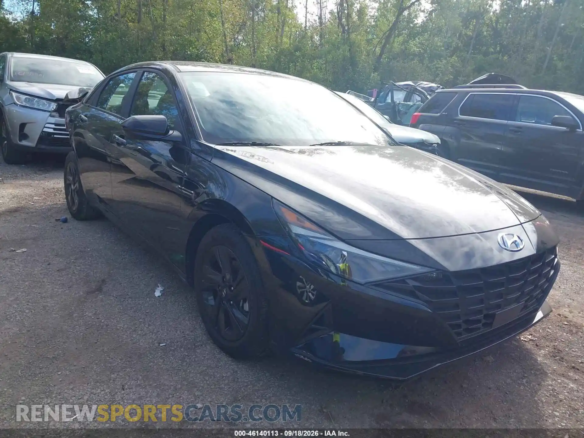 1 Photograph of a damaged car KMHLS4AG2MU065467 HYUNDAI ELANTRA 2021