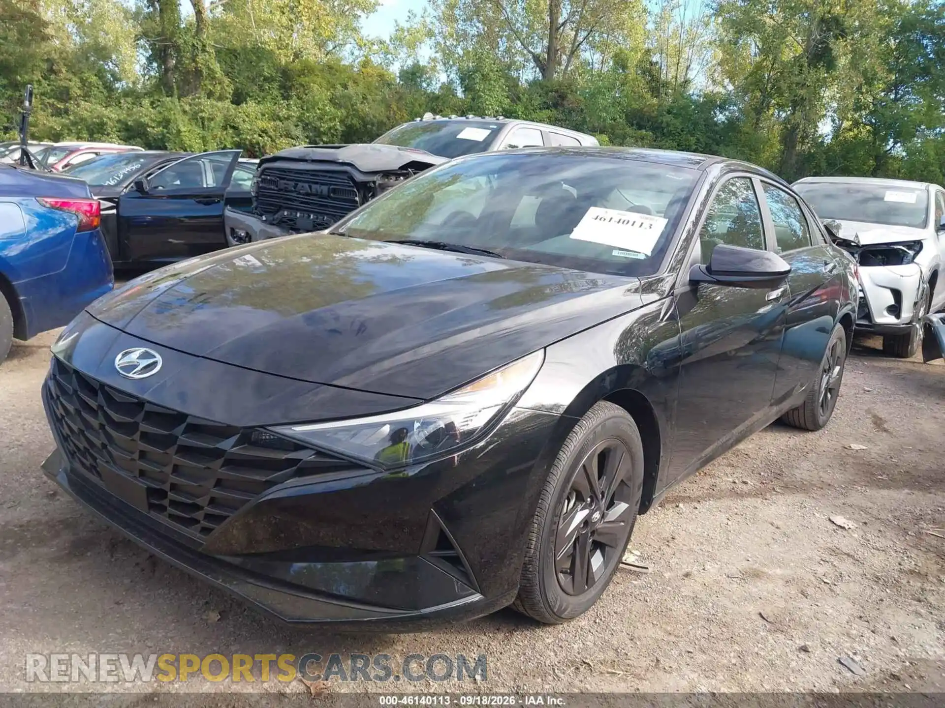2 Photograph of a damaged car KMHLS4AG2MU065467 HYUNDAI ELANTRA 2021