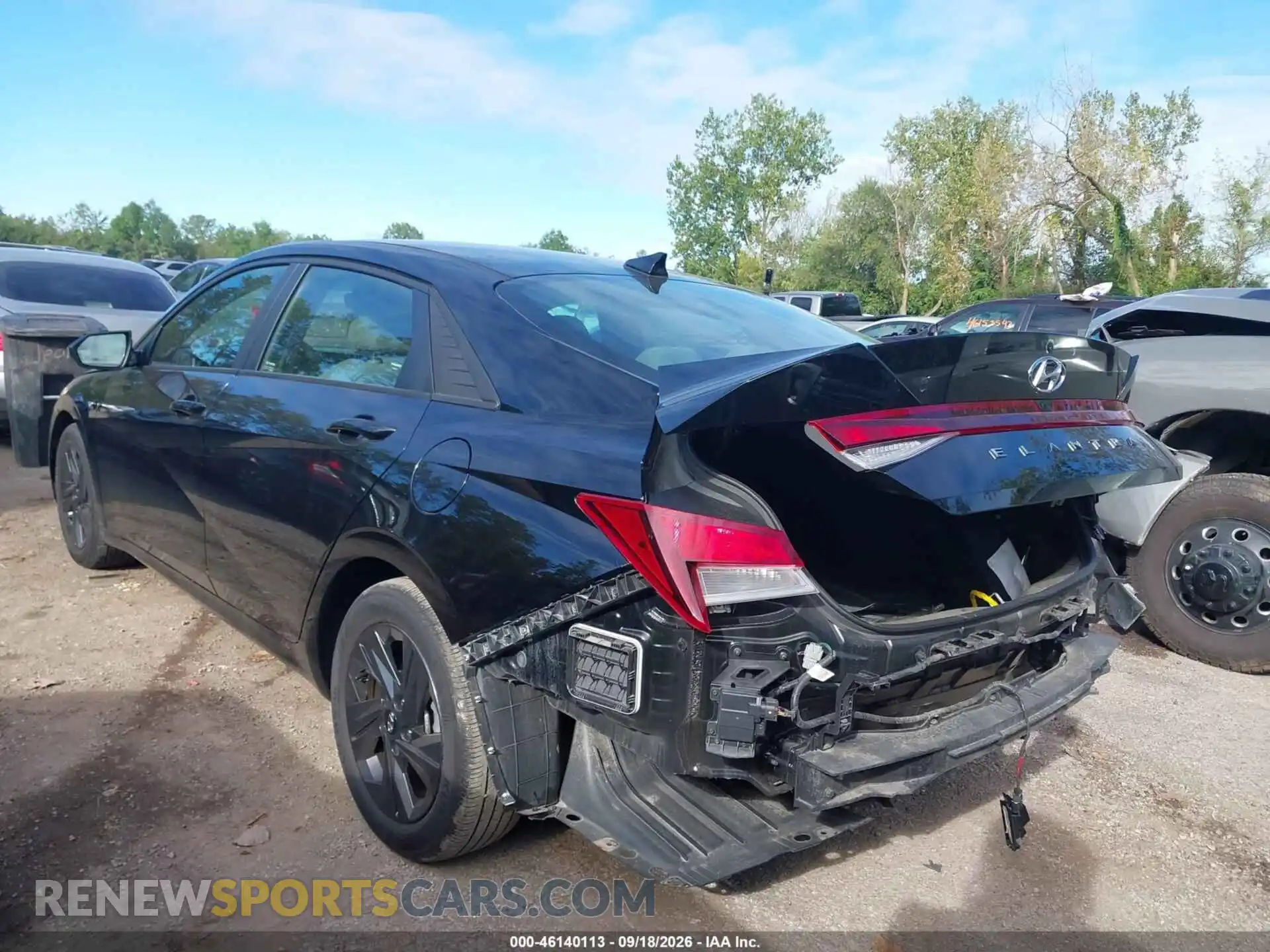 3 Photograph of a damaged car KMHLS4AG2MU065467 HYUNDAI ELANTRA 2021