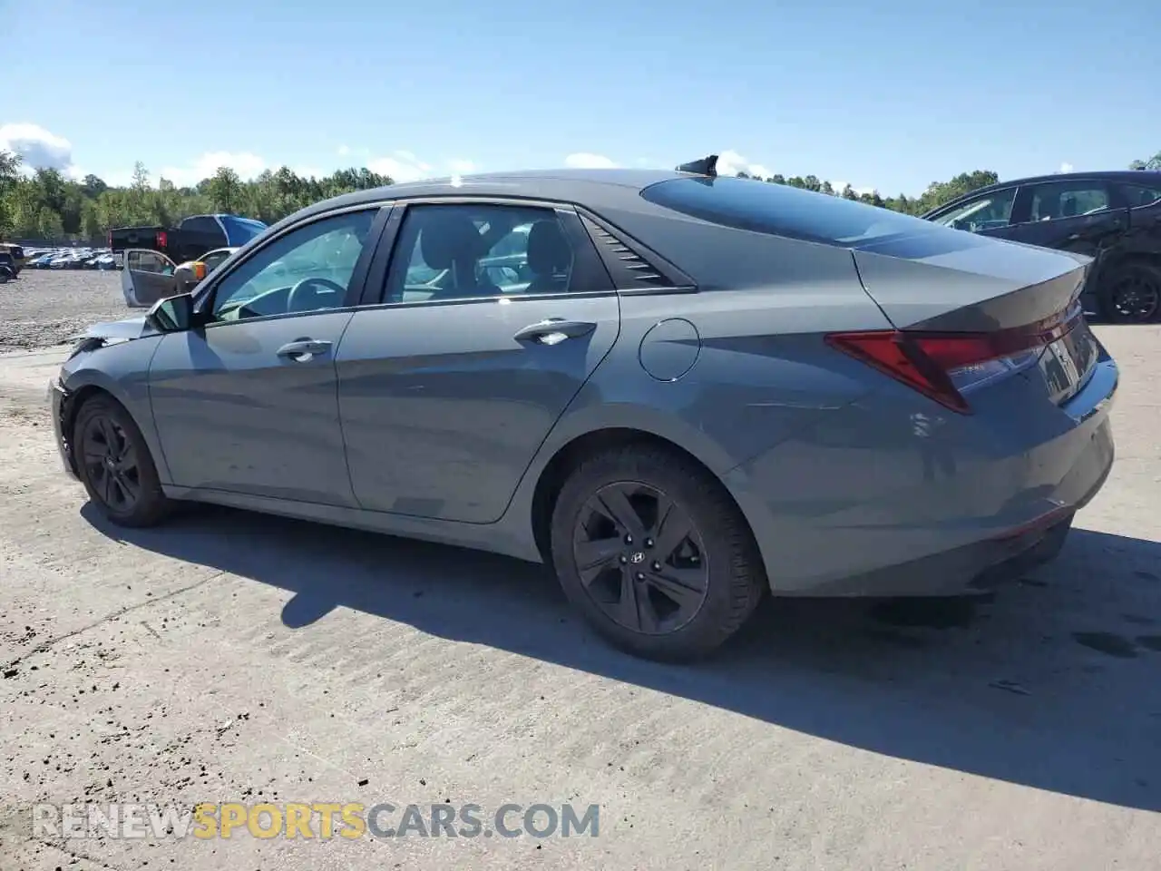 2 Photograph of a damaged car KMHLS4AG4MU189871 HYUNDAI ELANTRA 2021