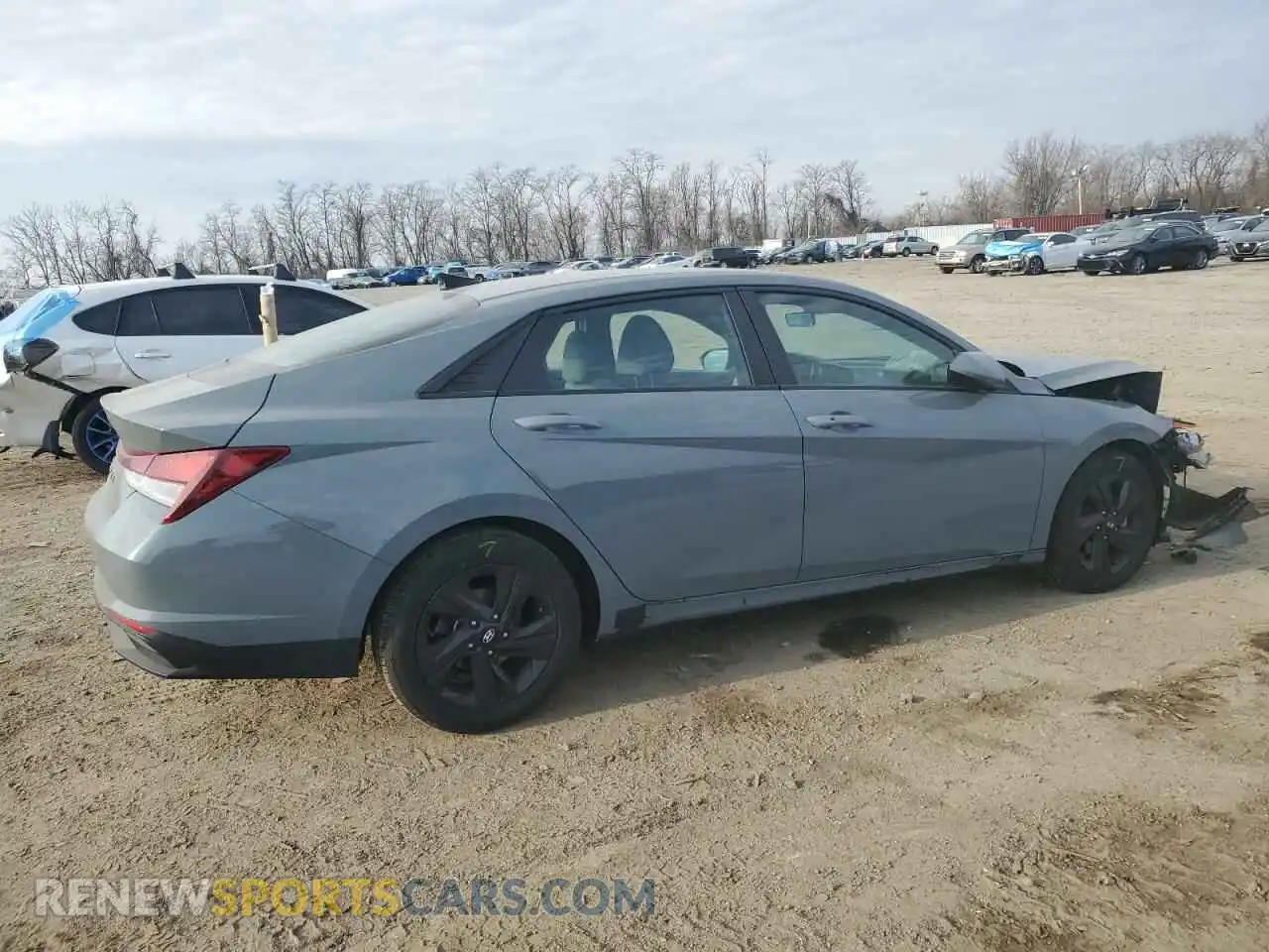 3 fotografías del automóvil dañado KMHLS4AG4MU209519 HYUNDAI ELANTRA 2021