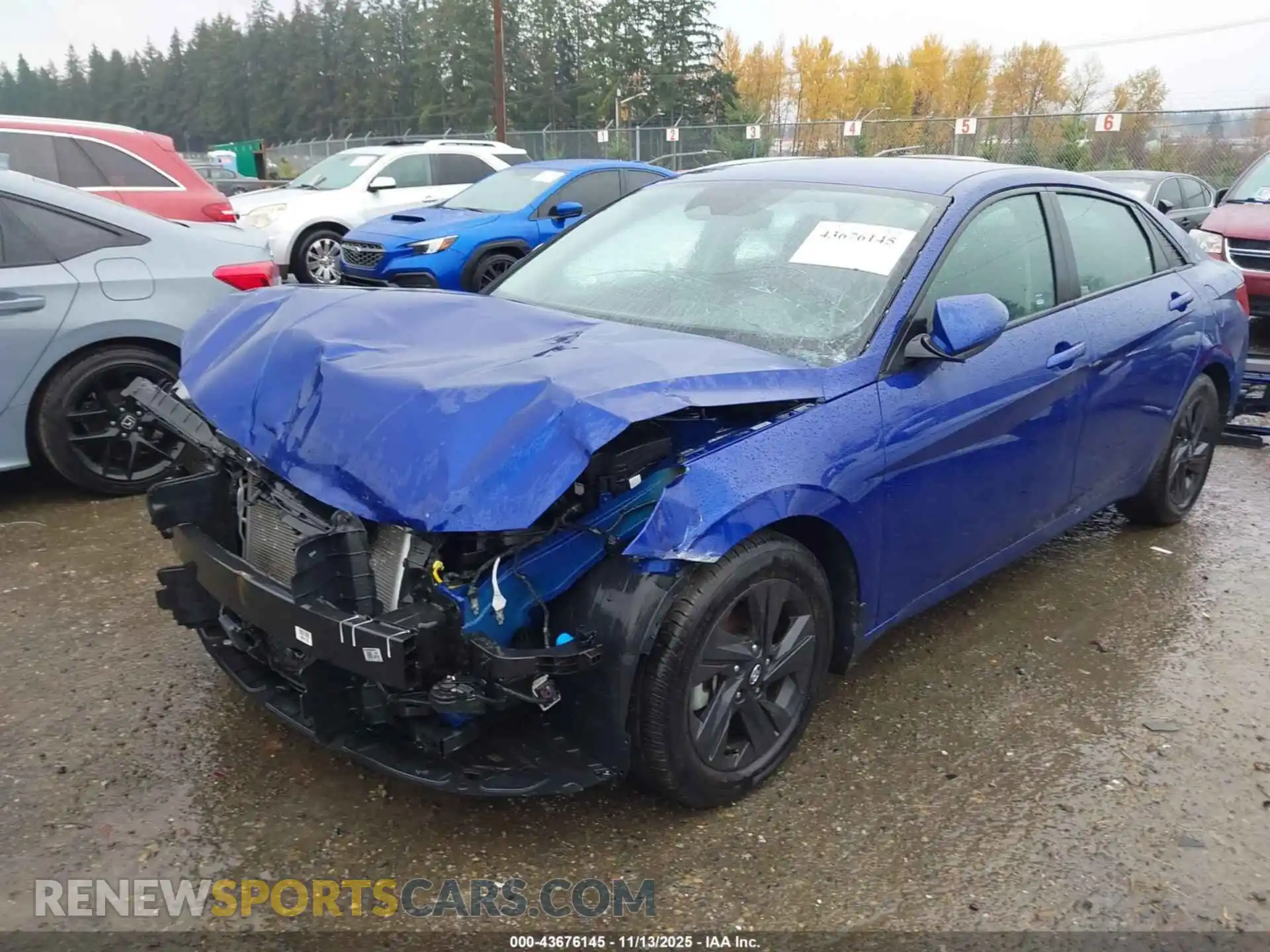 2 Photograph of a damaged car KMHLS4AG4MU210928 HYUNDAI ELANTRA 2021