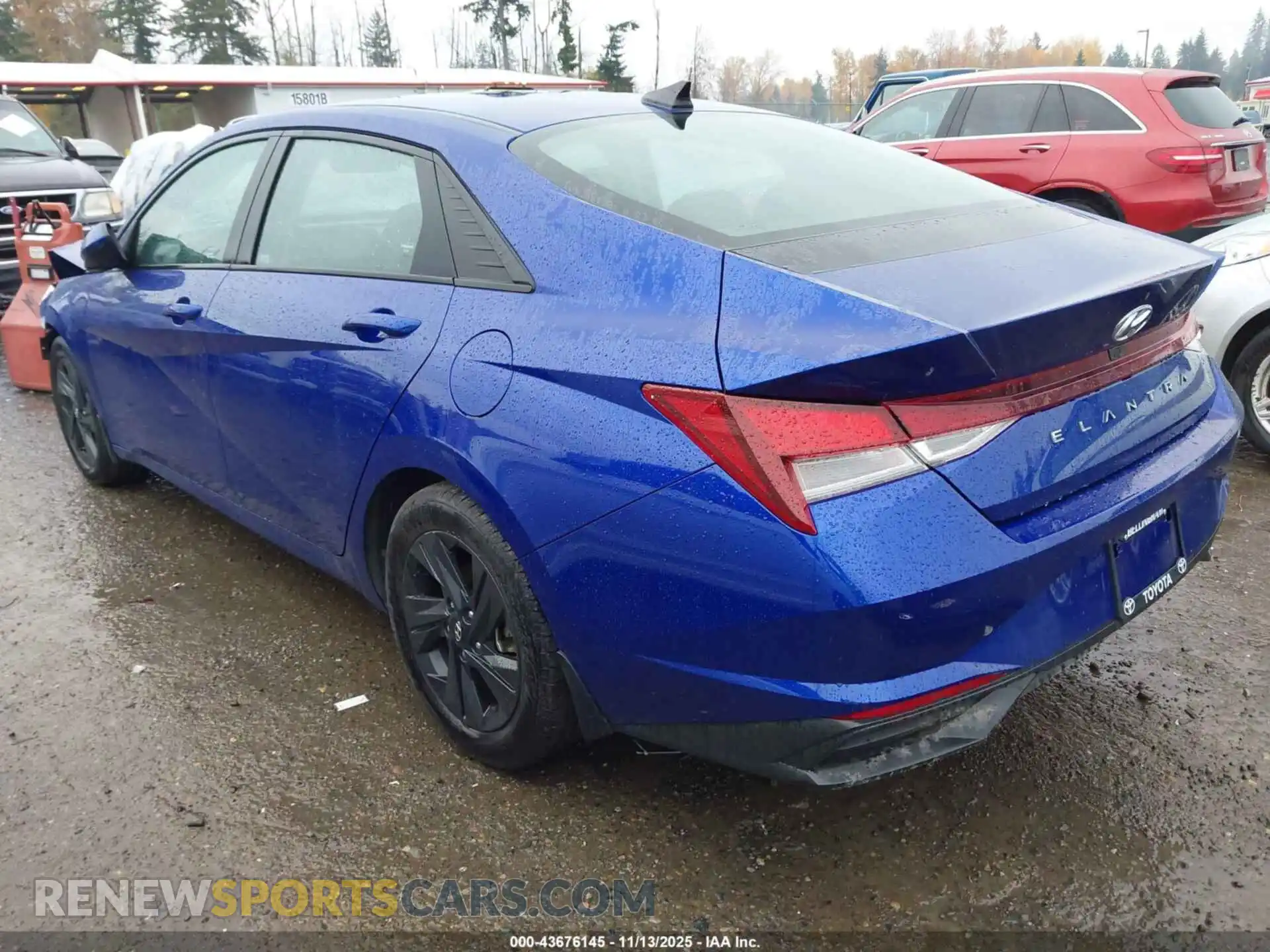 3 Photograph of a damaged car KMHLS4AG4MU210928 HYUNDAI ELANTRA 2021