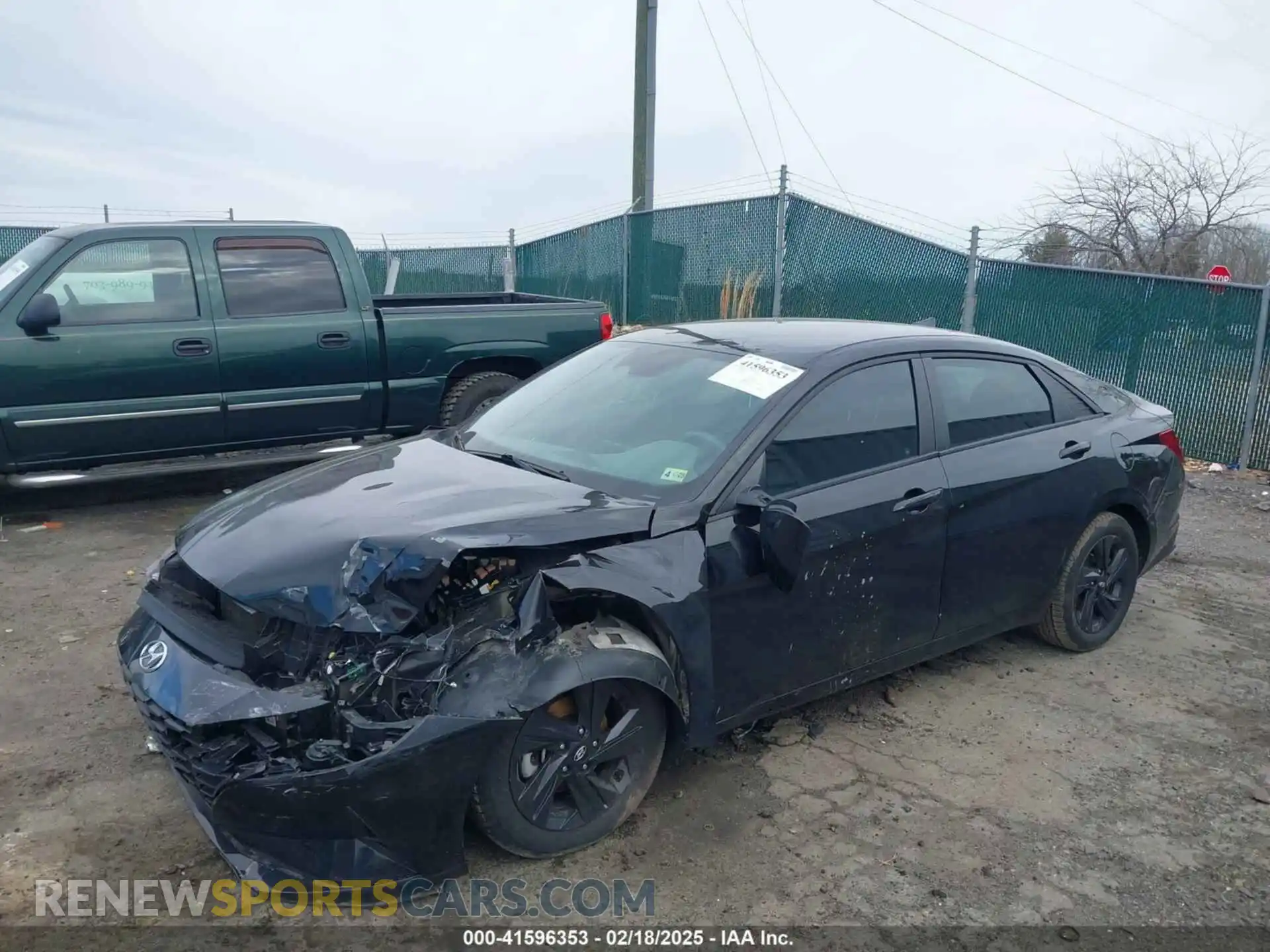 2 Photograph of a damaged car KMHLS4AG5MU108733 HYUNDAI ELANTRA 2021