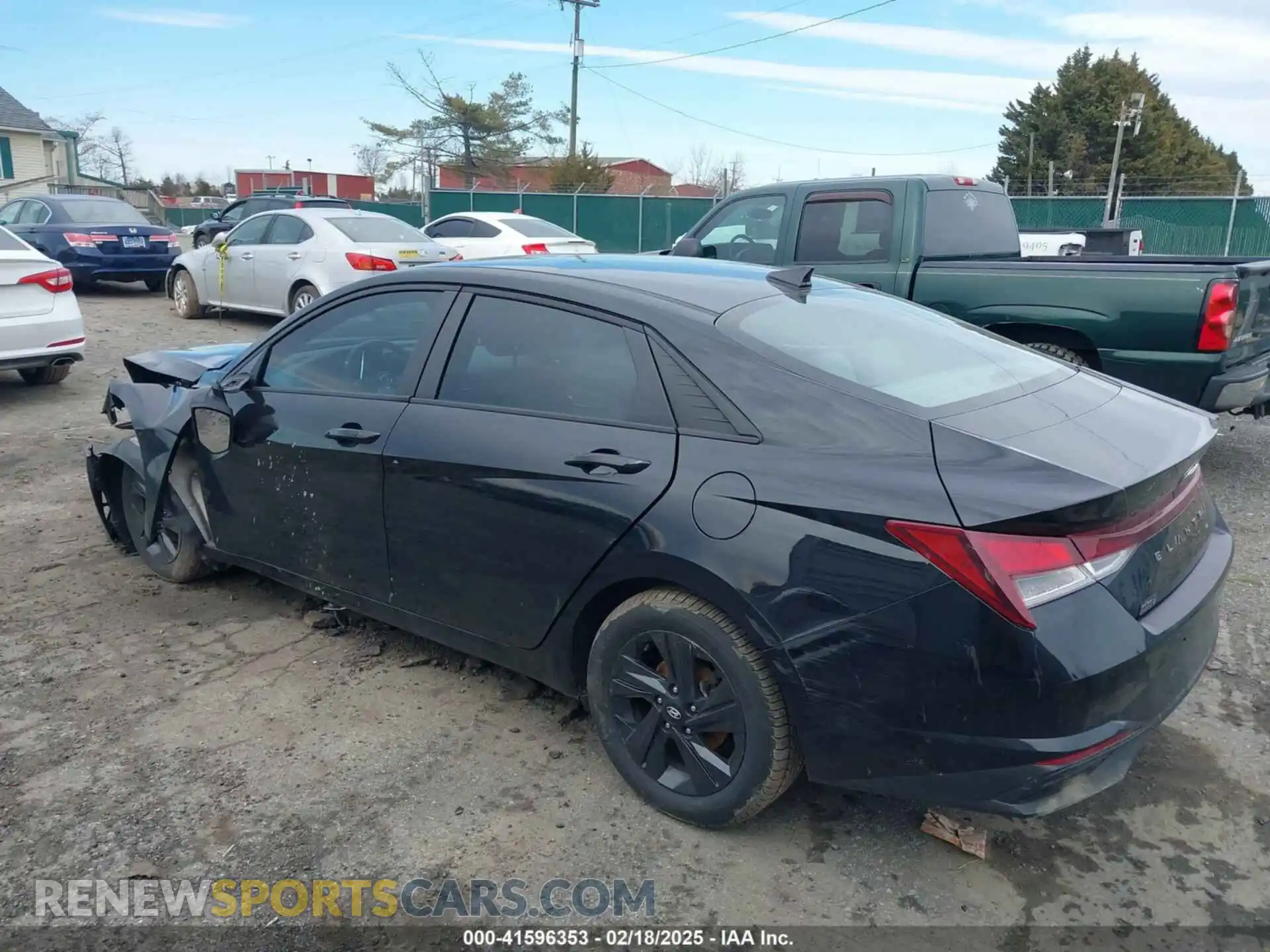 3 Photograph of a damaged car KMHLS4AG5MU108733 HYUNDAI ELANTRA 2021