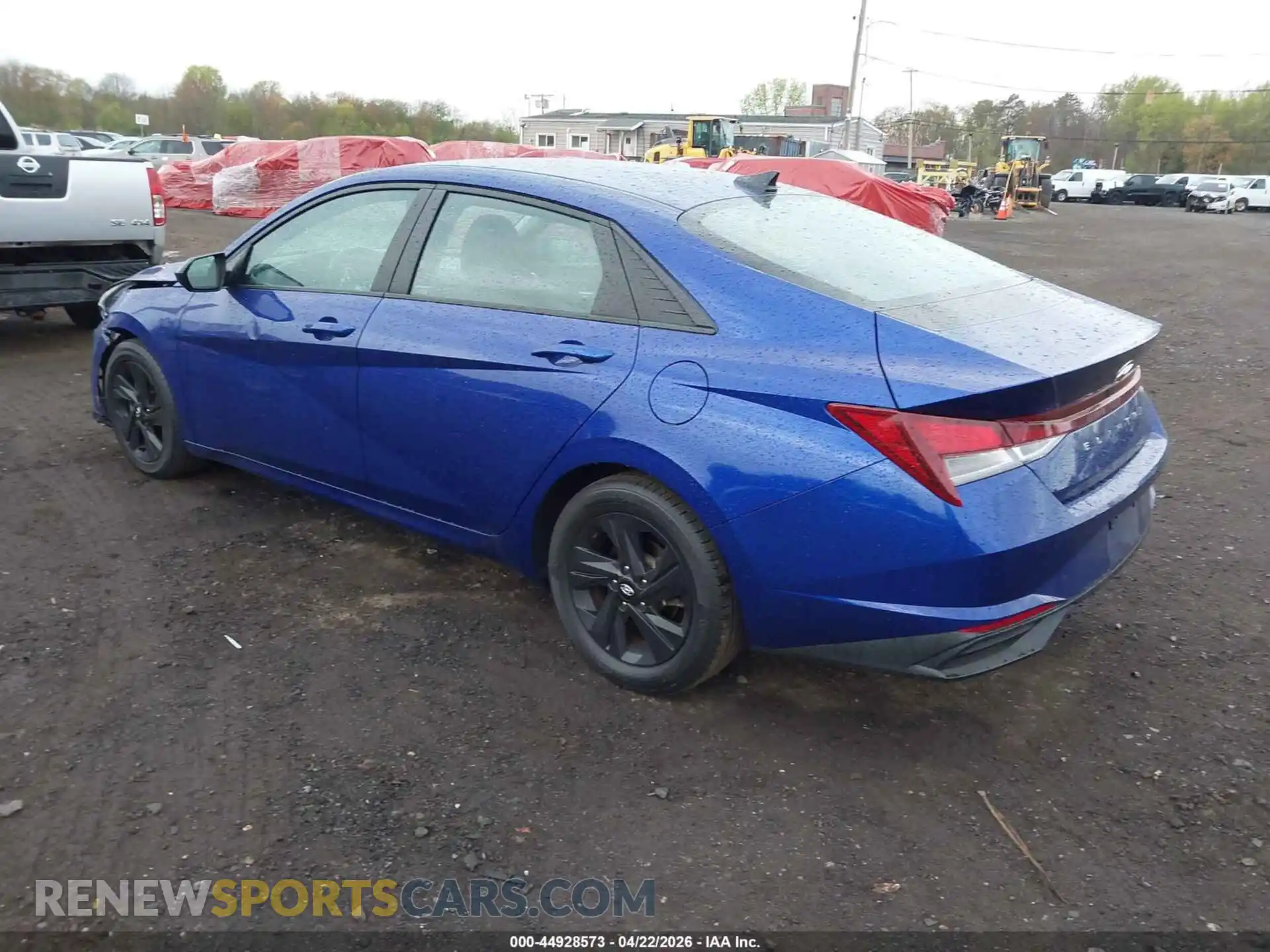 3 Photograph of a damaged car KMHLS4AG5MU189118 HYUNDAI ELANTRA 2021