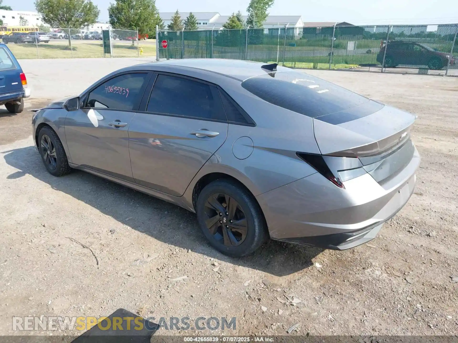 3 Photograph of a damaged car KMHLS4AG6MU066153 HYUNDAI ELANTRA 2021