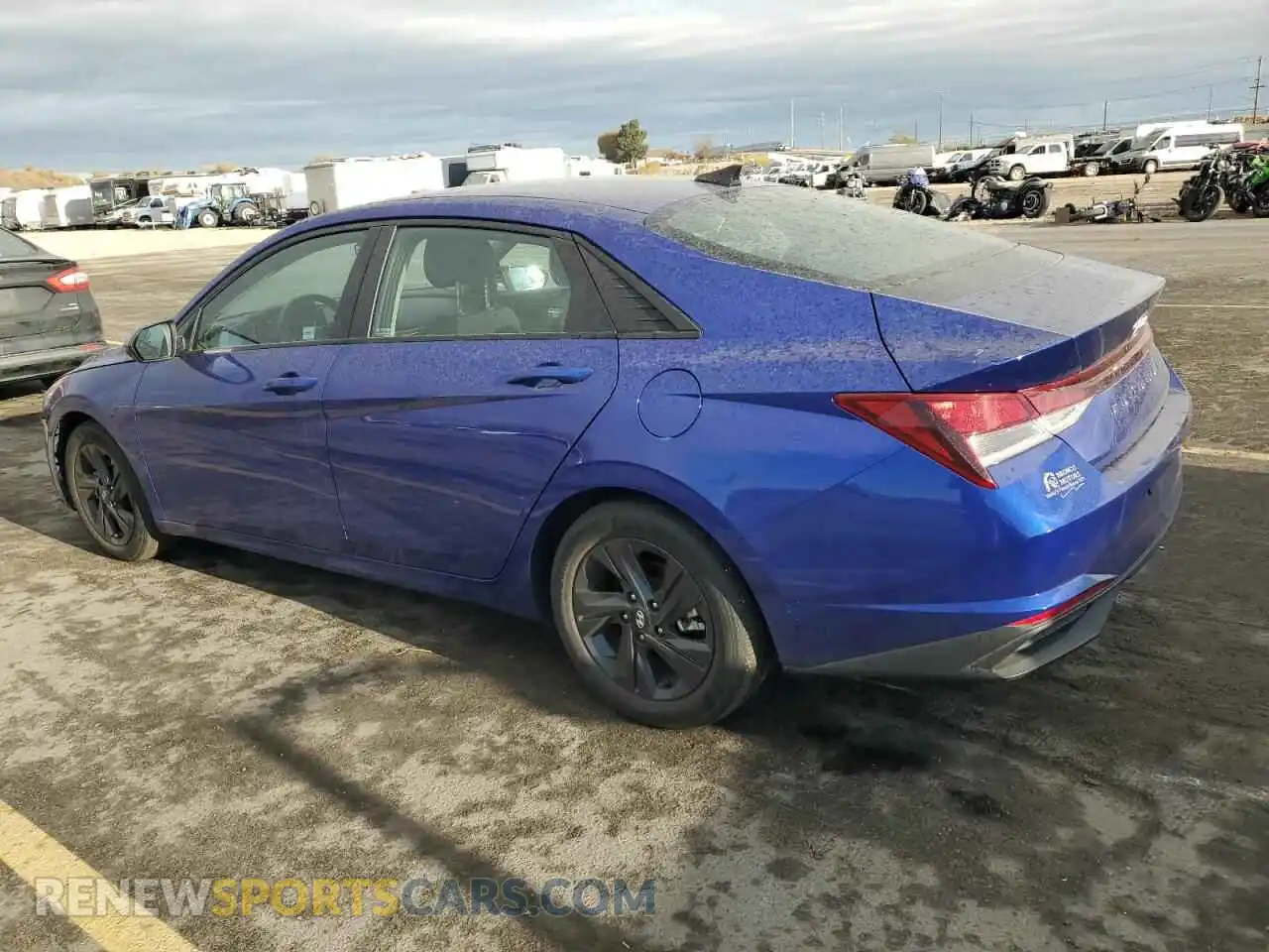 2 Photograph of a damaged car KMHLS4AG8MU101890 HYUNDAI ELANTRA 2021