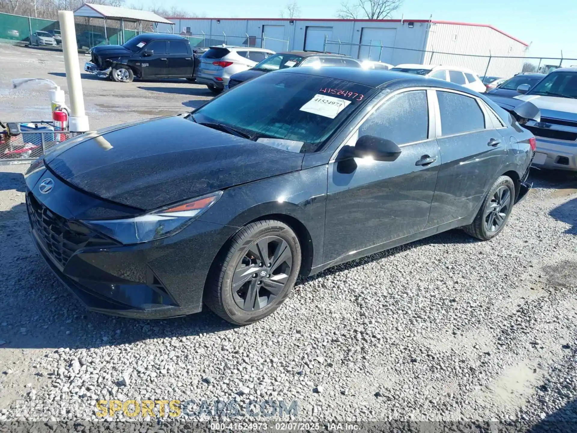 2 Photograph of a damaged car KMHLS4AG9MU065806 HYUNDAI ELANTRA 2021