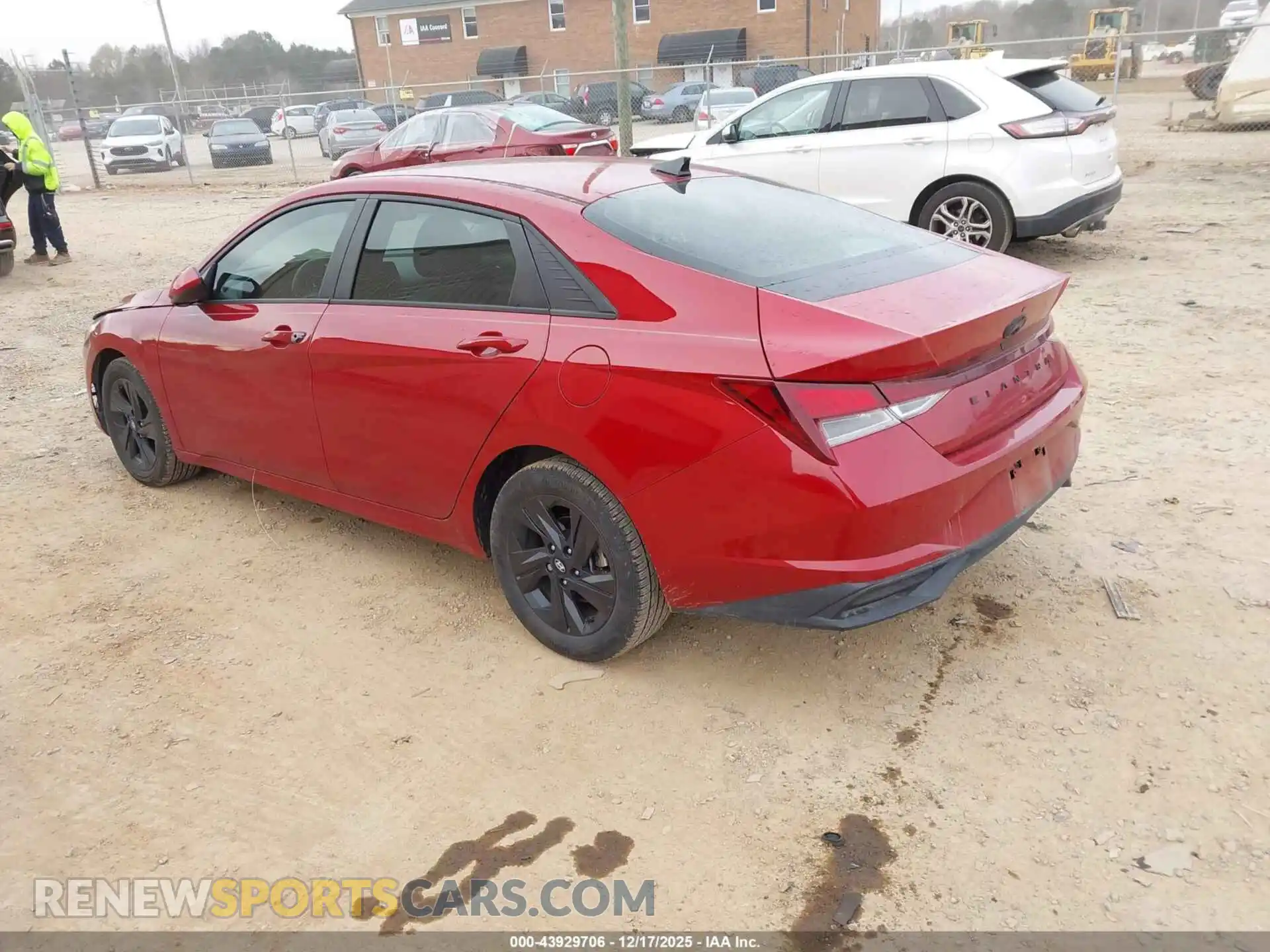 3 Photograph of a damaged car KMHLS4AGXMU064275 HYUNDAI ELANTRA 2021