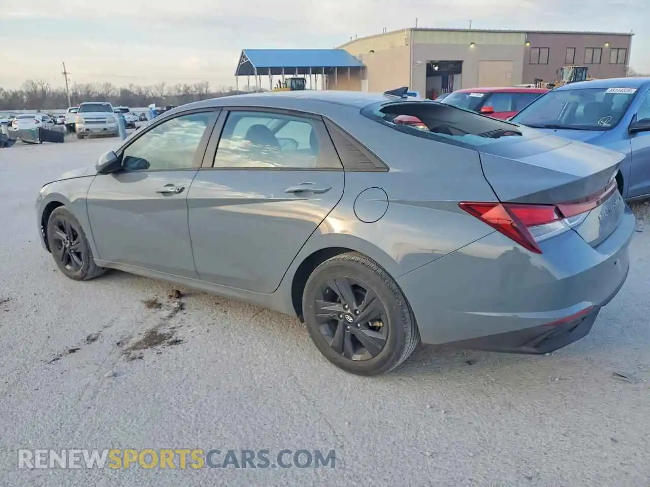 2 Photograph of a damaged car KMHLS4AGXMU120960 HYUNDAI ELANTRA 2021