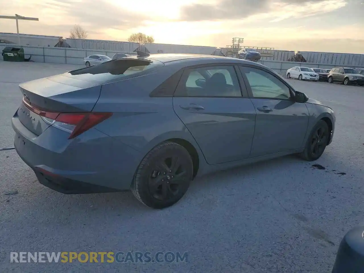 3 Photograph of a damaged car KMHLS4AGXMU120960 HYUNDAI ELANTRA 2021