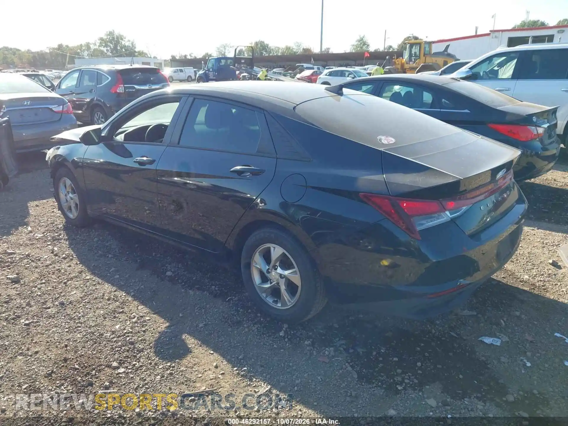 3 fotografías del automóvil dañado 5NPLL4AG6NH053271 HYUNDAI ELANTRA 2022