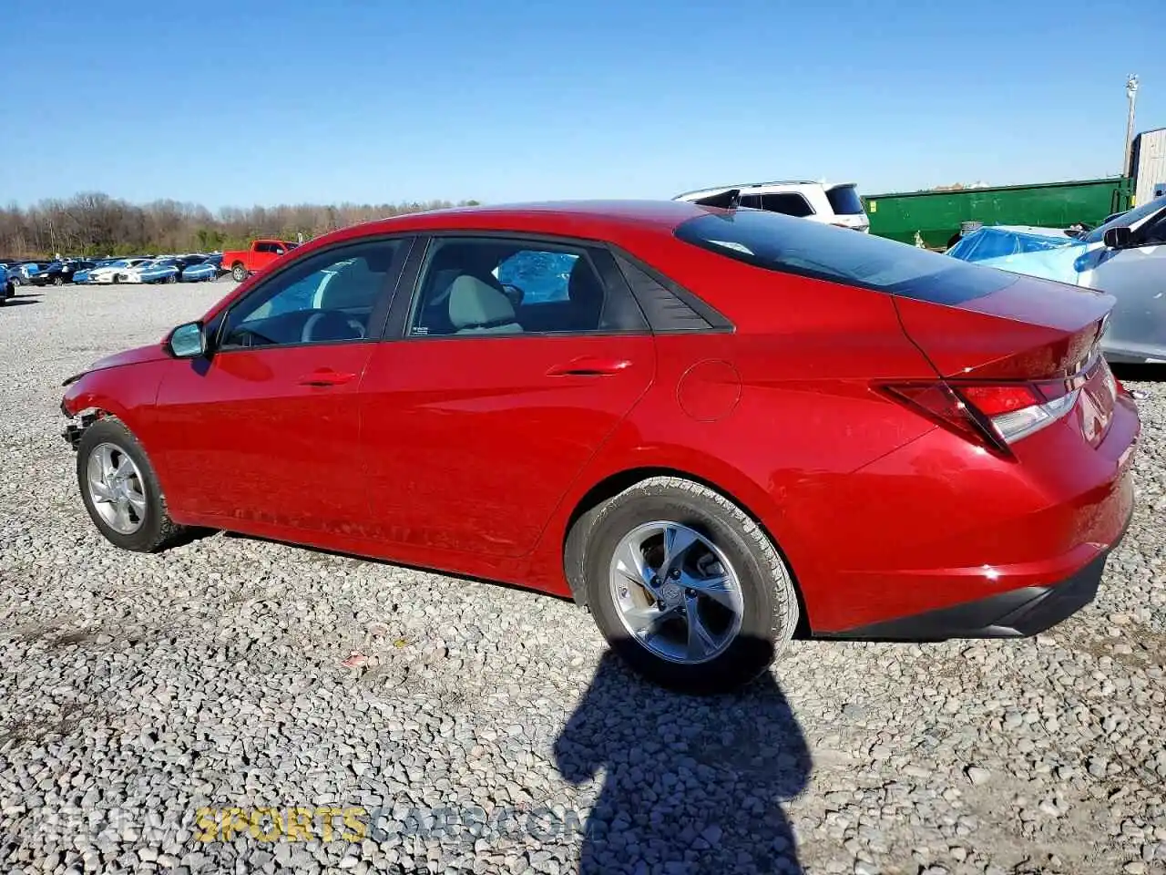 2 Photograph of a damaged car KMHLL4AG8NU345120 HYUNDAI ELANTRA 2022