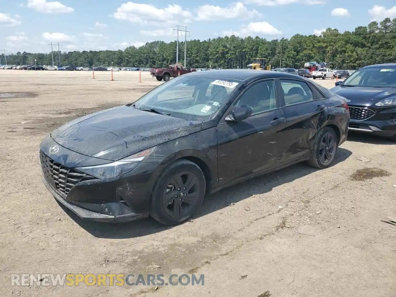 1 fotografías del automóvil dañado KMHLS4AG9NU347316 HYUNDAI ELANTRA 2022