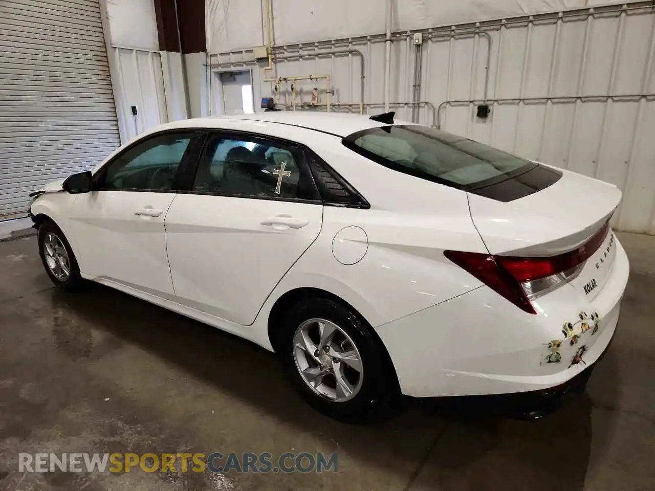 2 fotografías del automóvil dañado 5NPLL4AG5PH095322 HYUNDAI ELANTRA 2023